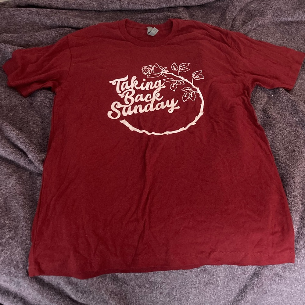 Taking Back Sunday Rose T Shirt